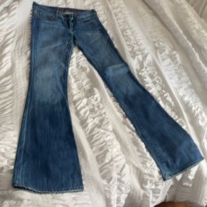 Chip and Peppers bootcut size 27 denim jeans